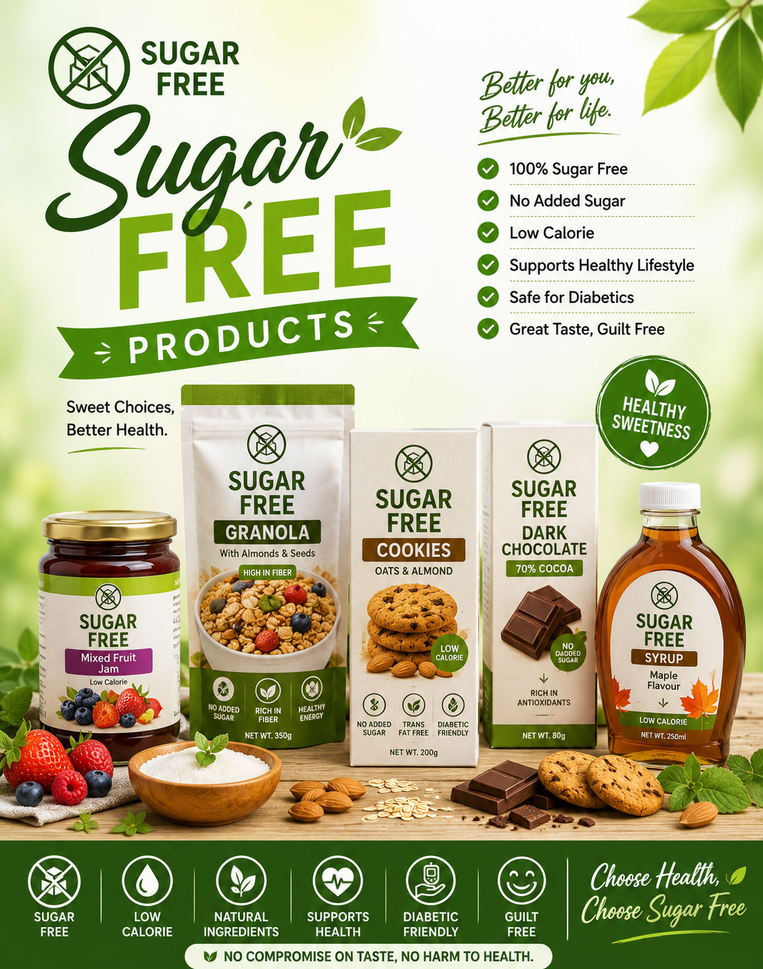 Sugar Free Products